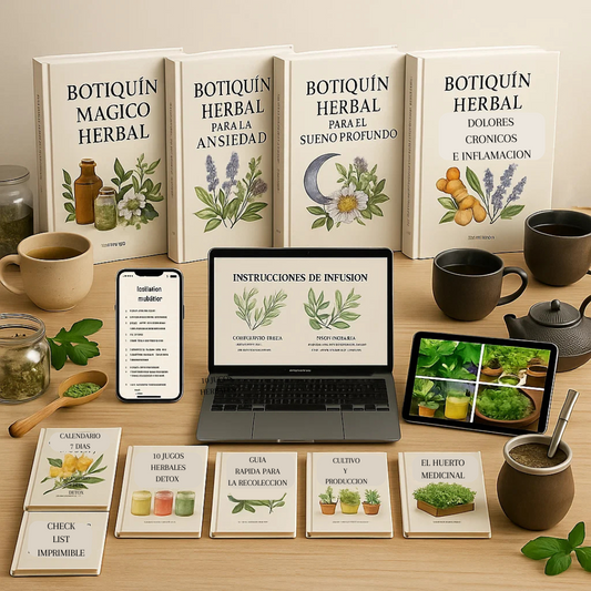 🌿 Pack Mágico Herbal 4x1 + 6 Bonus