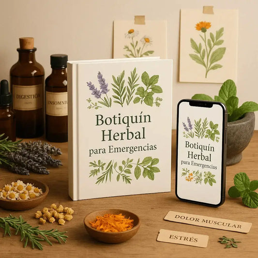 Botiquín Herbal para Emergencias. Soluciones para 30 problemas comunes.