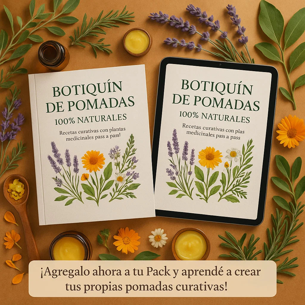 Botiquín de Pomadas 100% Naturales - Recetas y Secretos Ancestrales